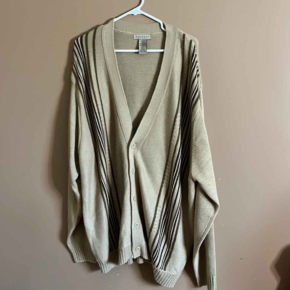 😄Over sized comfy Cardigan Browns Button Down